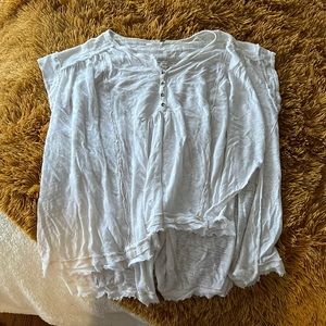Free People White Top